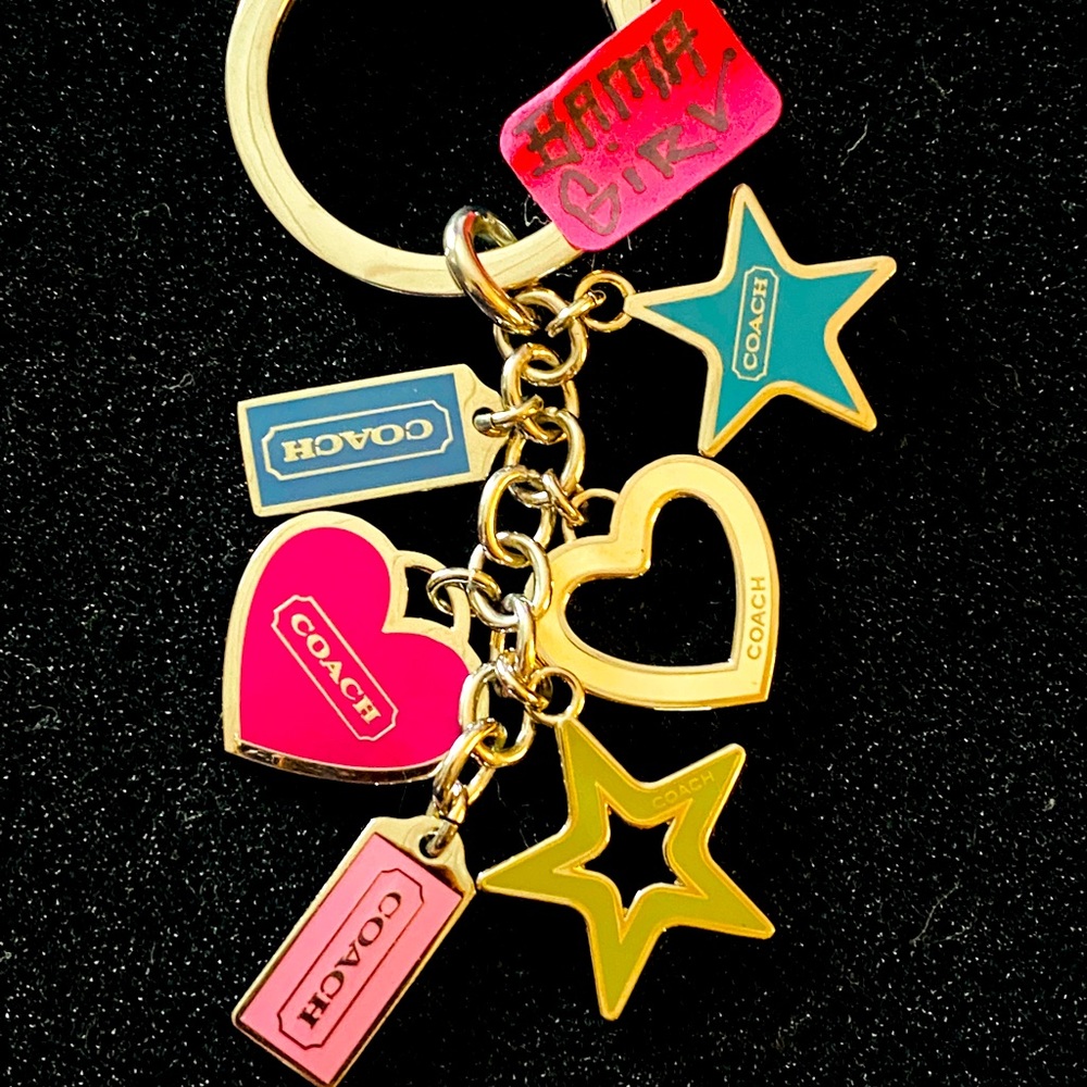 💰Sold💰Coach Charm Keychain/ Bag Charm - Picture 9 of 13